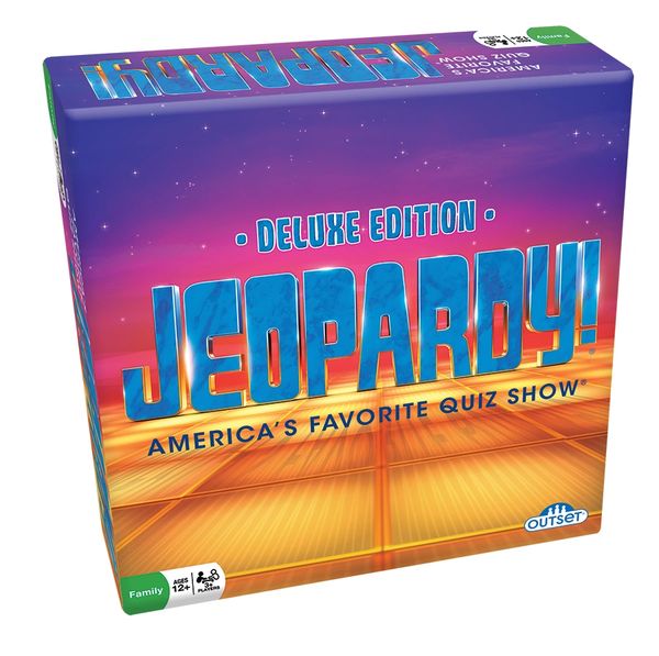 Jeopardy Deluxe Edition Board Game