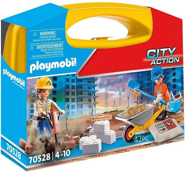 Playmobil Construction Site Carry Case #70528