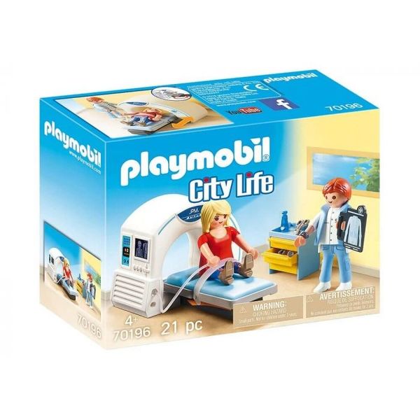 Playmobil City Life Radiologist Playset 20pcs #70196