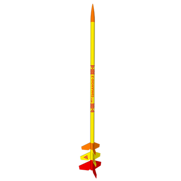 Commanche III Flying Model Rocket Kit #7245