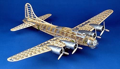 Boeing B-17G Flying Fortress Balsa Wood Model Airplane Kit 2002