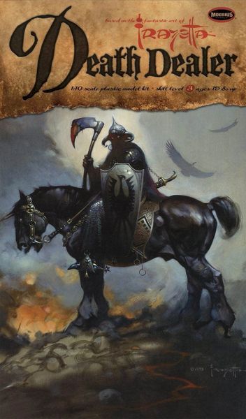 Moebius Frazetta Death Dealer 961