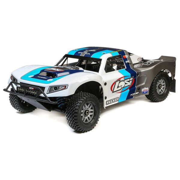 Losi 1/5 5IVE-T 2.0 V2 4WD SCT Gas BND: Gray/Blue/White