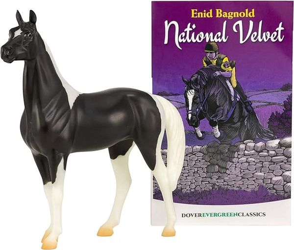 Breyer National Velvet Horse & Book Set 6180