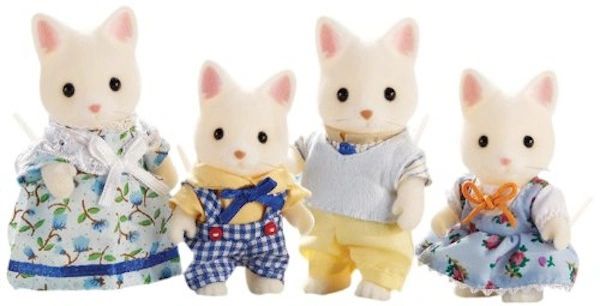 Silk Cat Family Calico Critters #CC1693