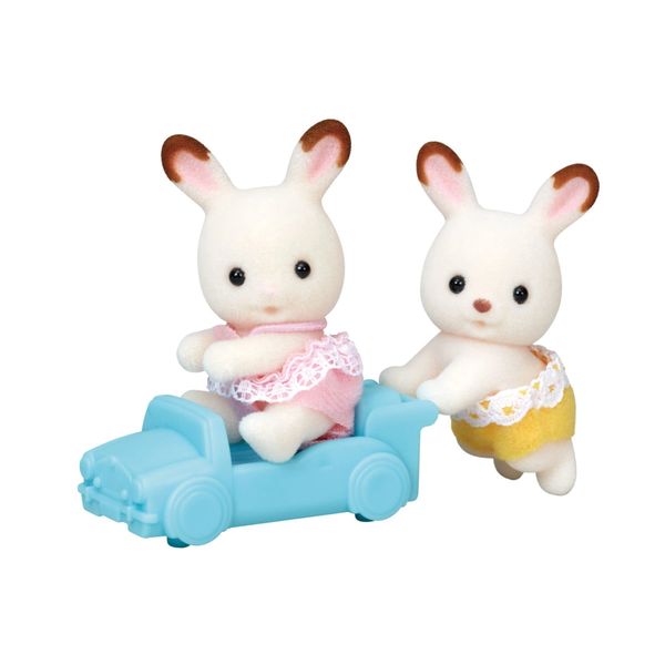 Chocolate Rabbit Twins Calico Critters #CC2099