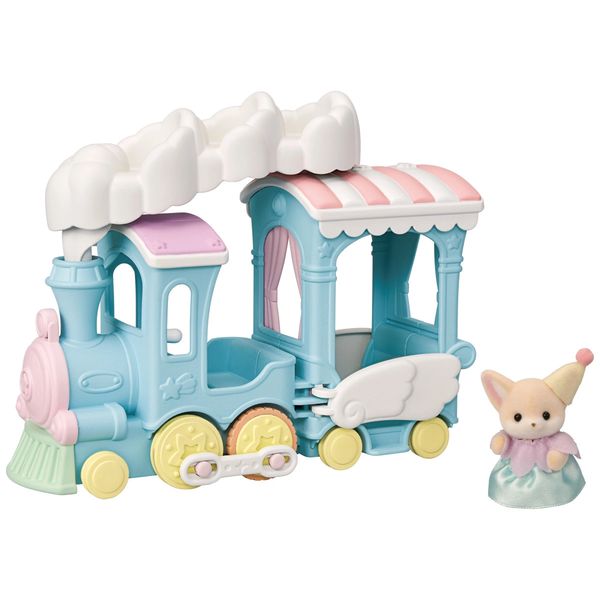 Floating Cloud Rainbow Train Calico Critters #CC2074