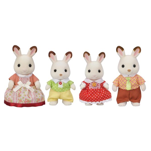 Chocolate Rabbit Family Calico Critters #CC2028