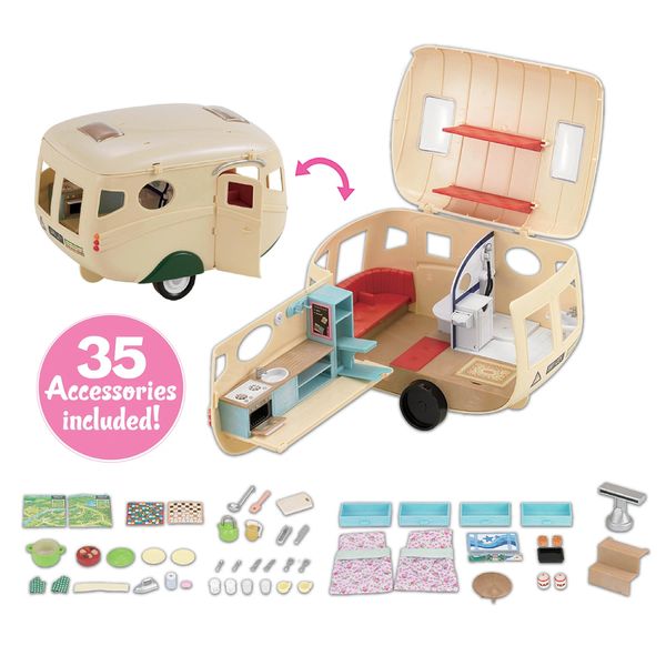 Caravan Family Camper Calico Critters #CC2134