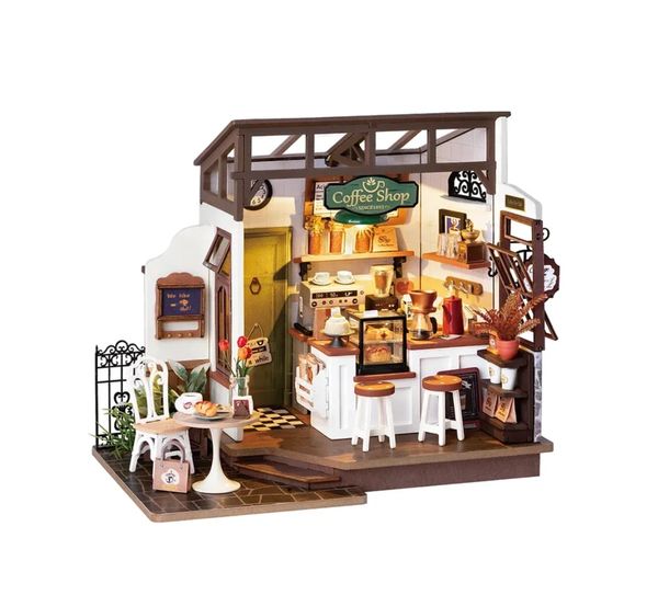 Rolife Coffee Shop Miniature House Kit DG162