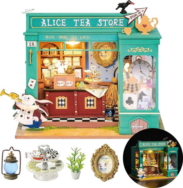Rolife Alice's Tea Store Miniature House Kit DG156