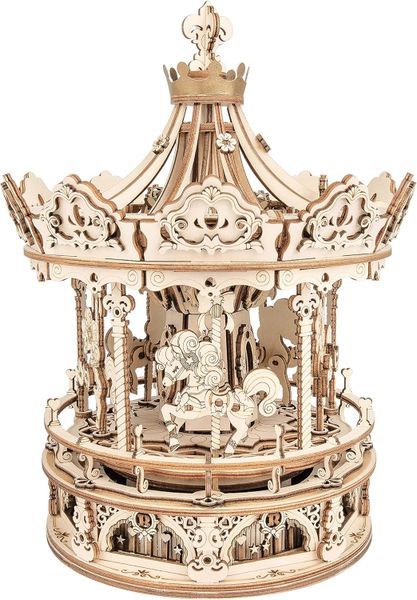 Rokr Mechanical Music Box Romantic Carousel AMK62