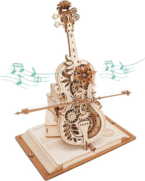 Rokr Mechanical Music Box Magic Cello AMK63