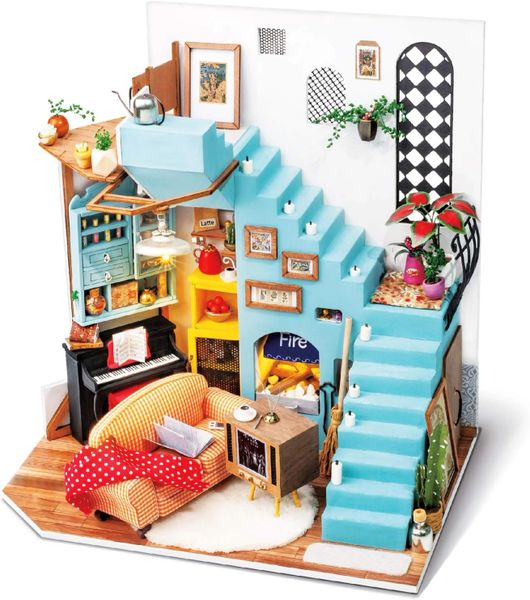 Rolife Joy's Peninsula Living Room Miniature House Kit DG141