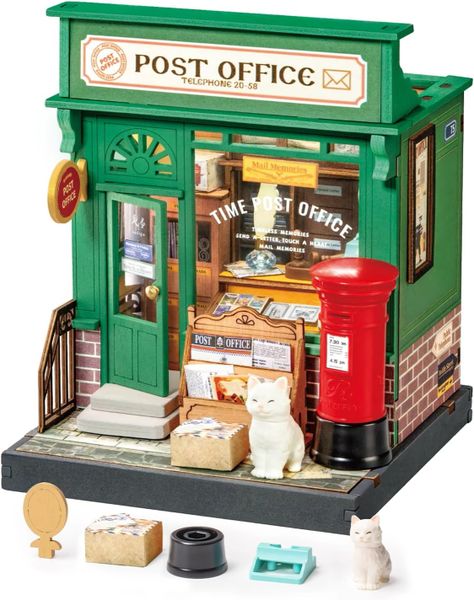 Rolife Century Post Office Miniature House Kit DS037