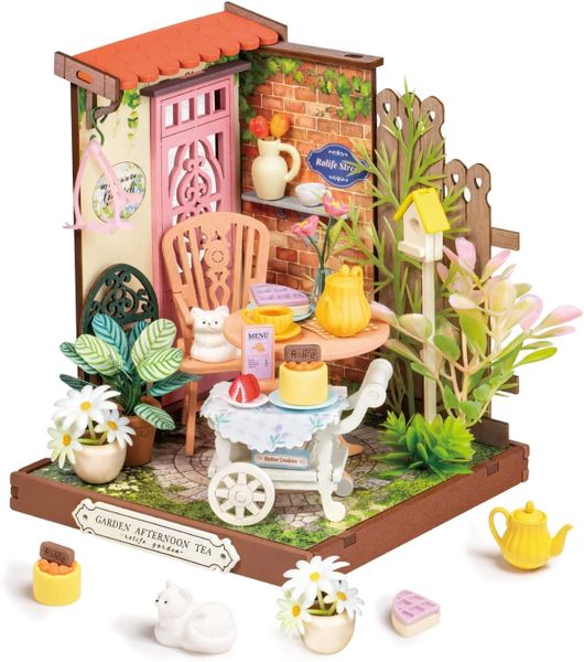 Rolife Fancy Tea Yard Miniature House Kit DS038