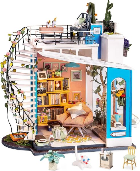 Rolife Dora's Loft - DIY Miniature House Kit DG12