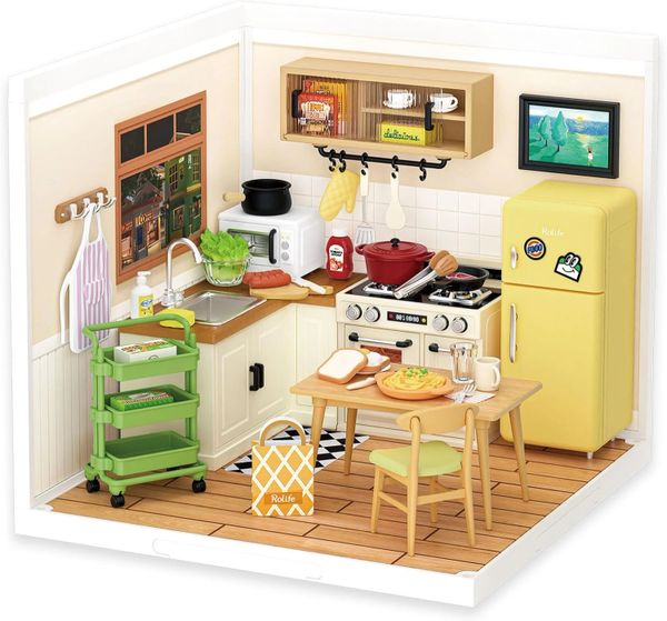 Rolife Super Creator Happy Meals Kitchen DW008
