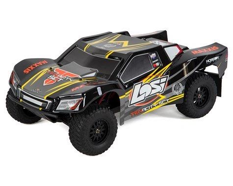 Losi Tenacity Sct Rtr 1 10 4wd Short Course Truck Black Yellow