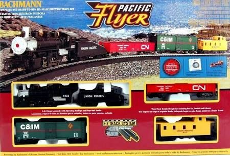 Pacific Flyer HO Train Set