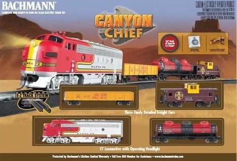 Canyon Chief HO Train Set 740