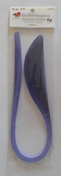 Quilling Paper 1/4" Grape