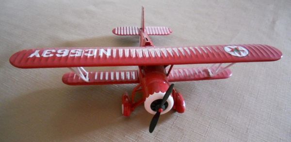 Ertl Texaco Collectable 1931 Stearman Biplane Bank