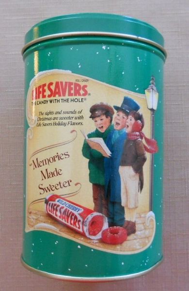 1990 Limited Edition Lifesavers Holiday Keepsake Tin