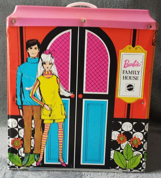 Barbie family on sale house 1968