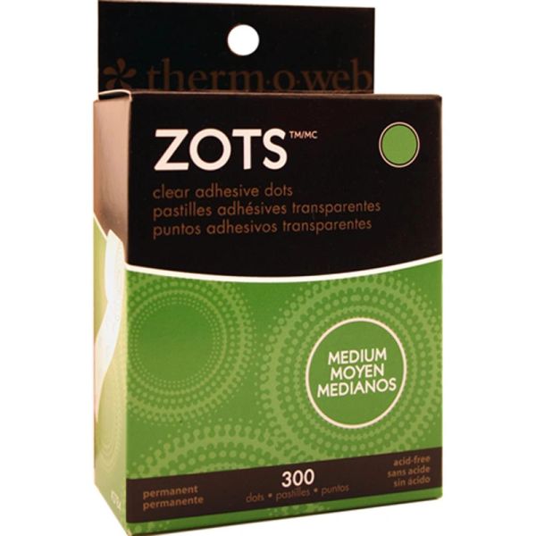 Zots Medium Clear Adhesive Dots