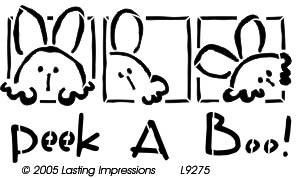 Lasting Impressions L9275 - PEEK A BOO