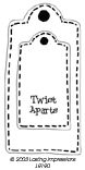 Lasting Impressions L9190 - Twist Apart Tags