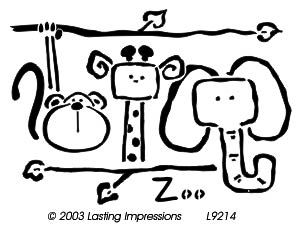 Lasting Impressions L9214-Zoo