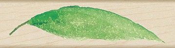 Hero Arts-Watercolor Leaf Woodblock Stamp