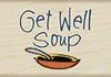 Hero Arts-Get Well Soup Stamp