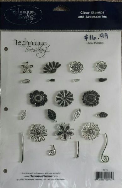 Technique Tuesday-Petal Pushers Stamp Set