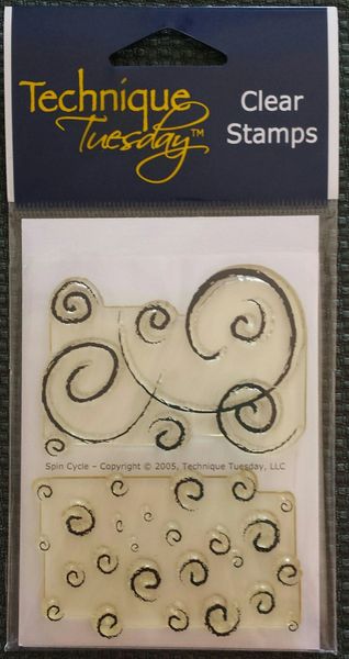 Technique Tuesday-Spin Cycle Stamp Set