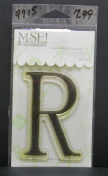 MSE-Classic Upper Monogram Stamp Letter R