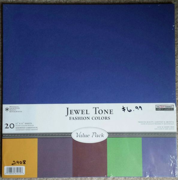 ANW Crestwood Jewel Tone Value Pack Cardstock