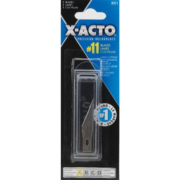 X-ACTO® #11 Refill Blades 5/Pkg