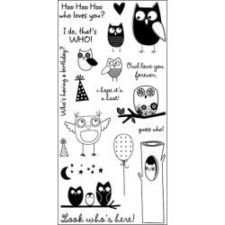 Hampton Art Clear Stamps-Who Loves You