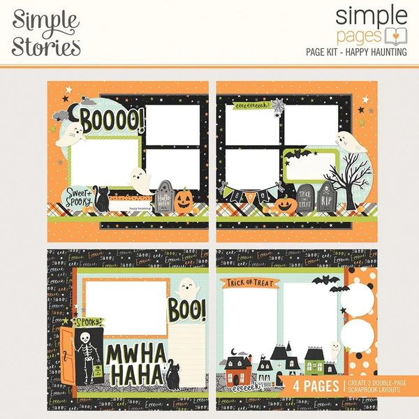 Simple Stories Simple Pages Page Kit - Happy Haunting