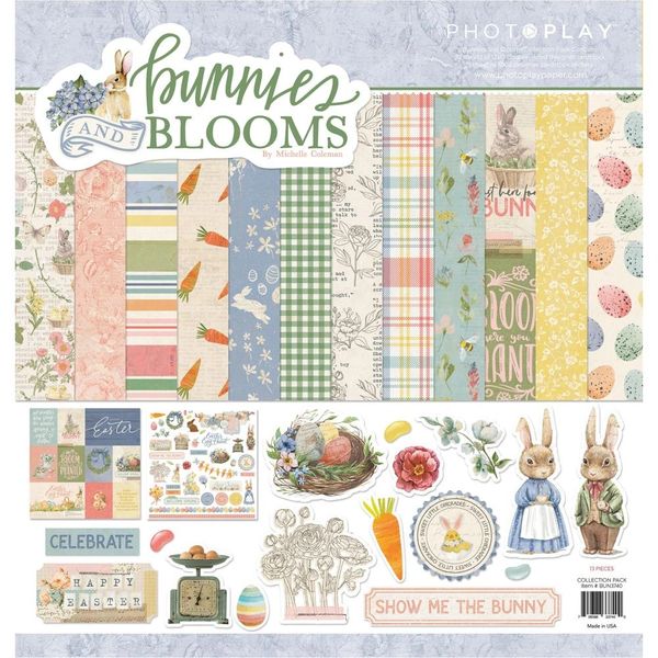 PhotoPlay Collection Pack Bunnies and Blooms