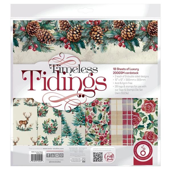 Tonic Studios Art Pad Timeless Tidings