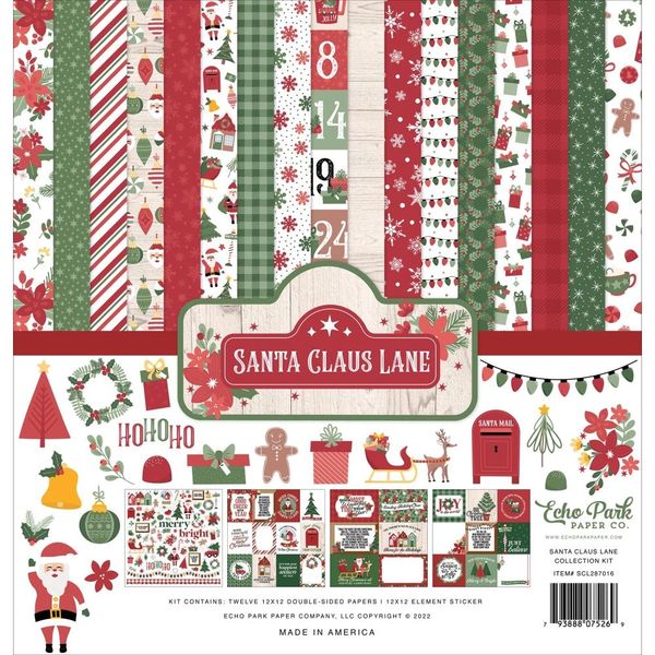 Echo Park Collection Kit Santa Claus Lane