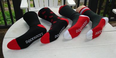 Cool socks, neat socks, modern socks, best fitting socks, Muskoka, Muskoka clothing, Lake Muskoka, socks