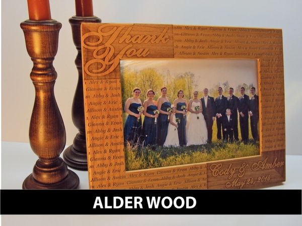 WEDDING SERIES WOODEN PICTURE FRAMES