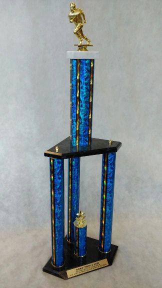 3 PILLAR TROPHY - SPORTS SERIES (STORE PICK-UP ONLY)