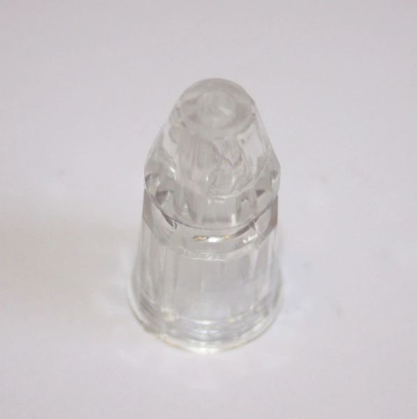 C-11561 1" Clear Faceted Post