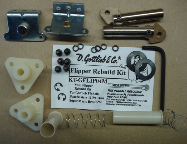 Flipper Rebuild Mini Kit GTB Rebuild Kit GFLIP04M